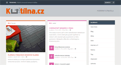 Desktop Screenshot of kutilna.cz